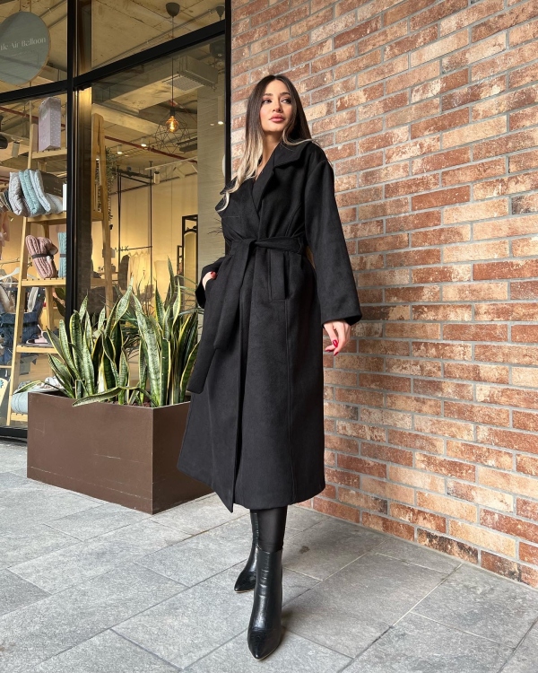 Oversized jacket drop shoulder ( black) 