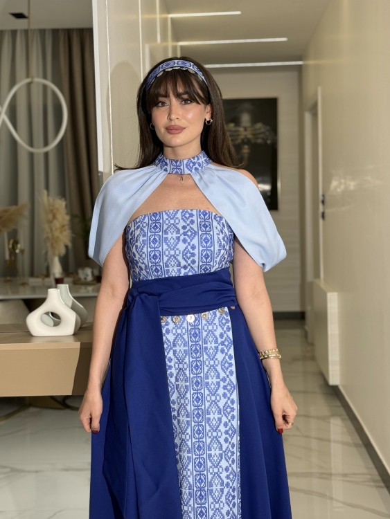 Henna Embroidery Dress