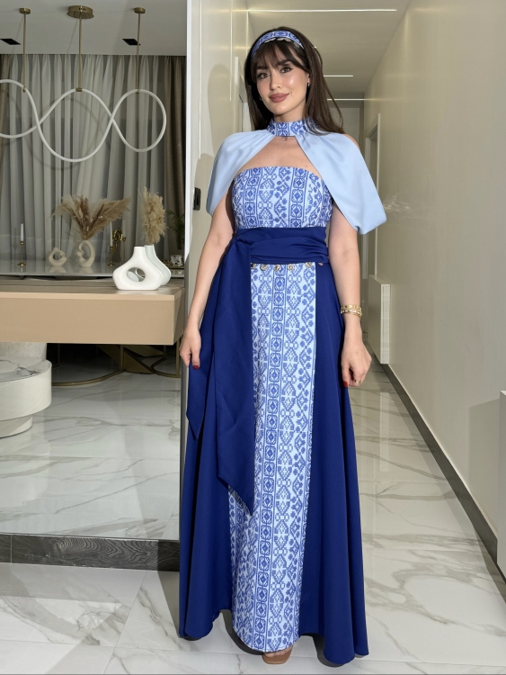 Henna Embroidery Dress