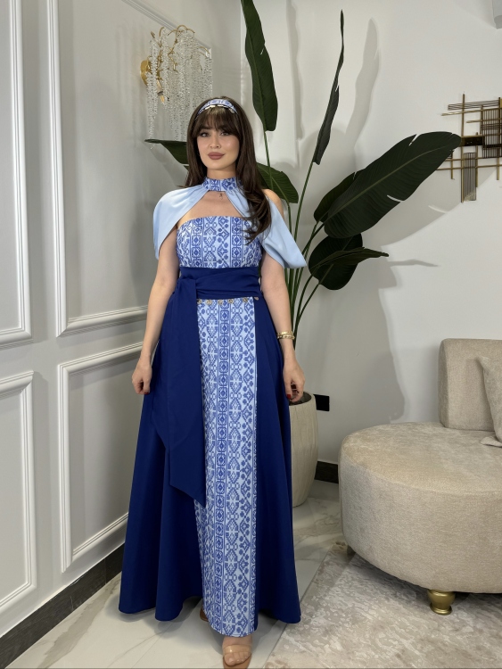 Henna Embroidery Dress