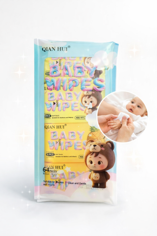 فاين جيب مبلل عدد 4 يحتوي على 8 مناديل 