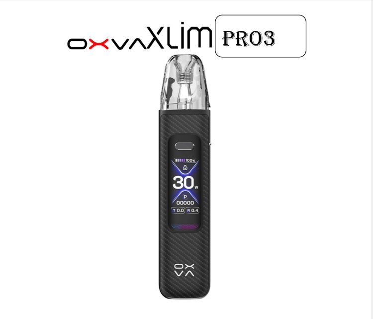 Oxva XLim PRO 3 Pod Kit, Rechargeable, Refillable, Vape Device - Assorted Colors 