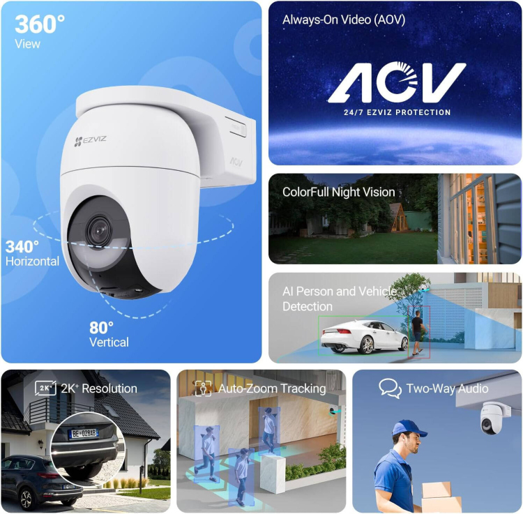 EZVIZ CS-CB8c-R100 -1N4WFL(4MP)