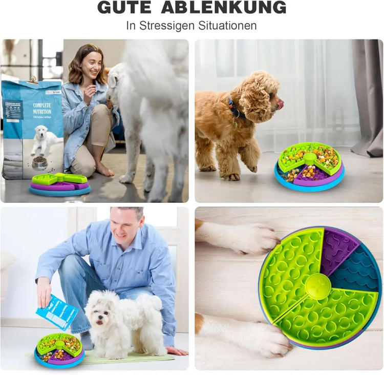 وعاء تغذيه بطئء 3 طبقات للكلاب 