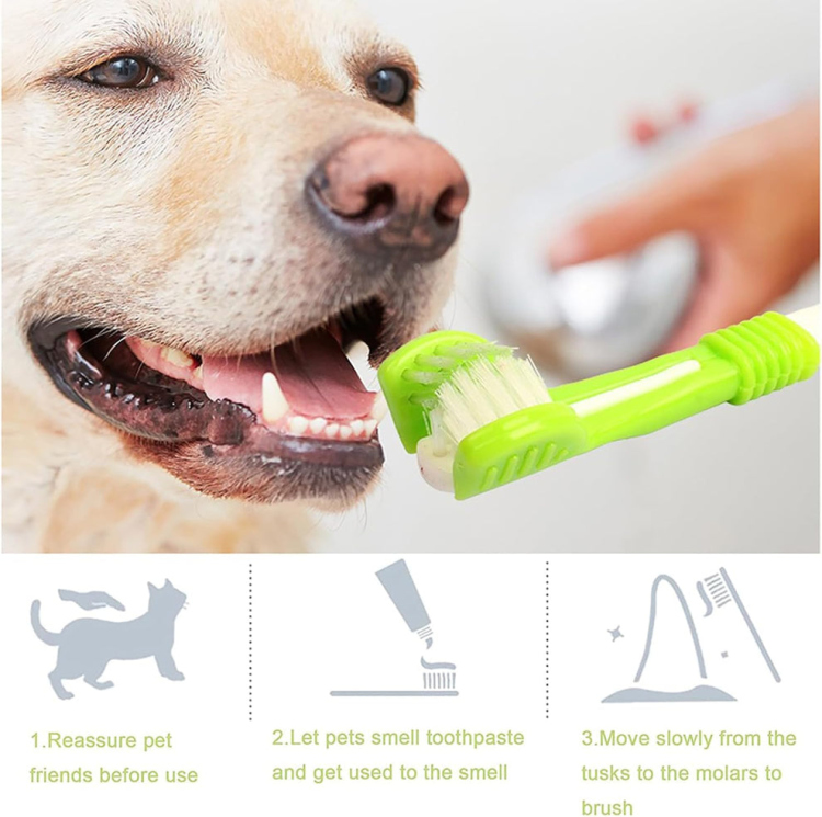 بكج معجون الاسنان للكلاب والقطط 