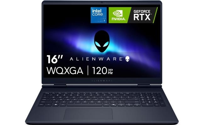 DELL ALIENWARE 16 AURORA AC16250, INTEL CORE 7  240H, NVIDIA RTX 5050 8GB GDDR7, 16GB DDR5 RAM, 1TB M.2 PCIE NVME, 16" IPS (QHD+) 120HZ