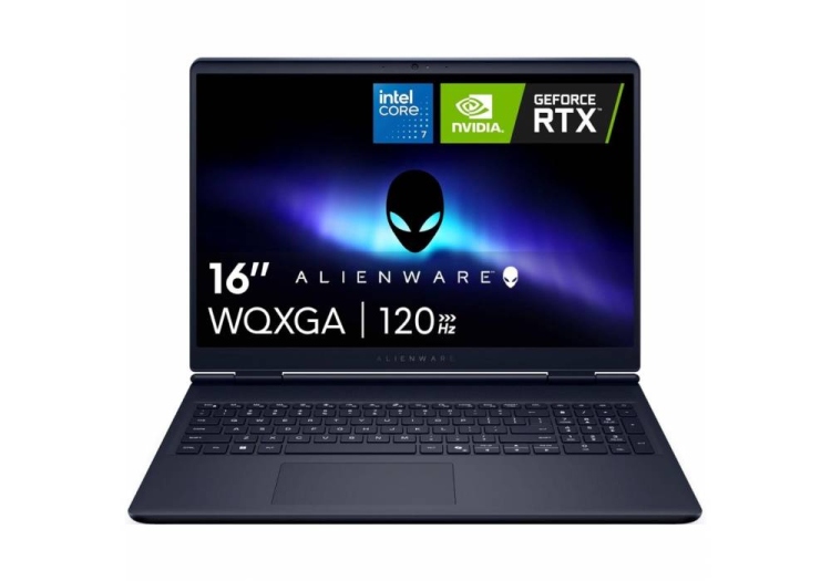 DELL ALIENWARE 16 AURORA AC16250, INTEL CORE 7  240H, NVIDIA RTX 5050 8GB GDDR7, 16GB DDR5 RAM, 1TB M.2 PCIE NVME, 16" IPS (QHD+) 120HZ