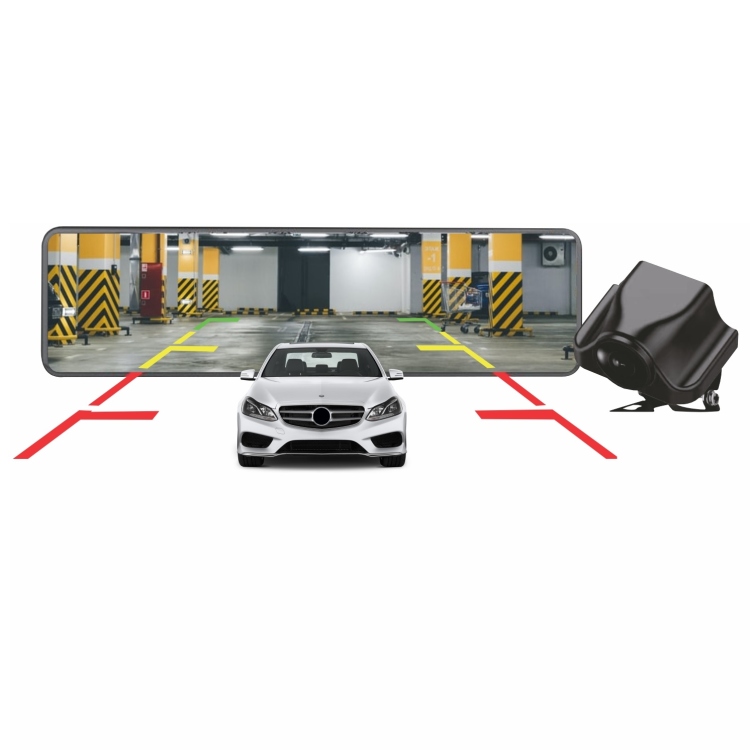   شاشة لمس 10 بوصة (Full Touch) – تعمل كمرآة وكمسجل كاميرا. 