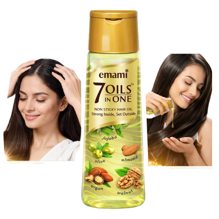 زيت شعر الهندي غني بمزيج من الزيوت الطبيعية بحجم 300مل  
