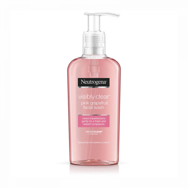 غسول للوجه Neutrogena جريب فروت وردي 
