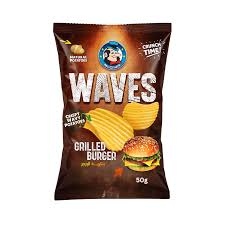 ويفز بطاطا طبيعية نكهات كبير 50غ