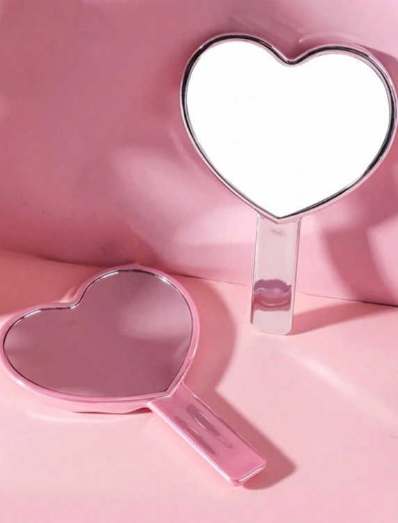 Heart-shaped mirror
