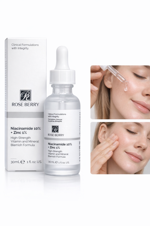 سيروم علاجي نياسيناميد  مخصص للبشرة الدهنية من الروز بيري بحجم 30مل 