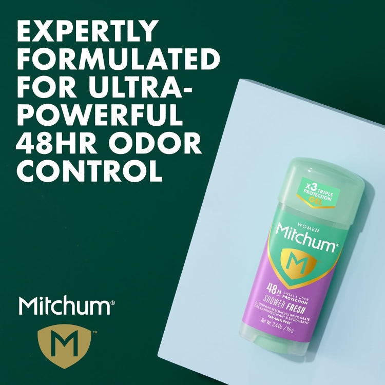 Mitchum, Women Gel stick Antiperspirant Deodorant shower fresh