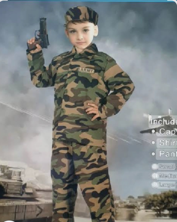 ملابس جيش أطفال