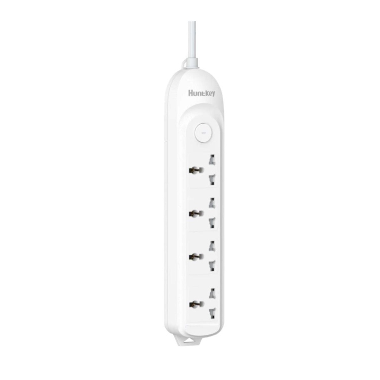 HUNTKEY DMA401 4 PORT CHILD PROTECTIVE SHUTTER POWER STRIP MK PLUG 1.5M