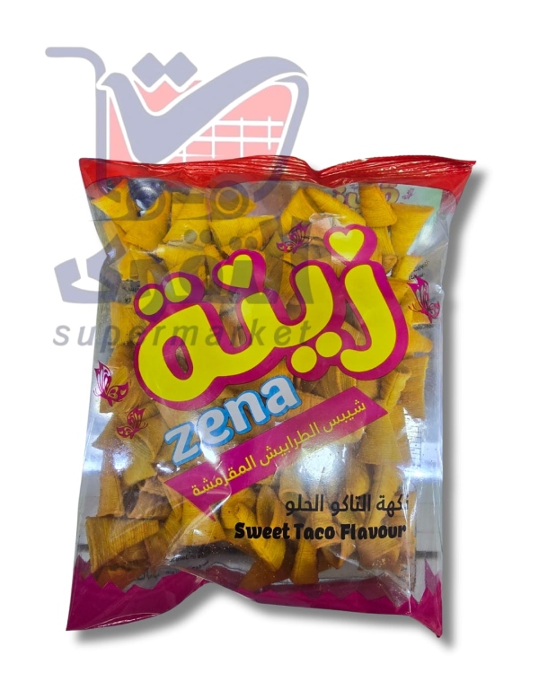 زينة شيبس طرابيش تاكو حلو125غ