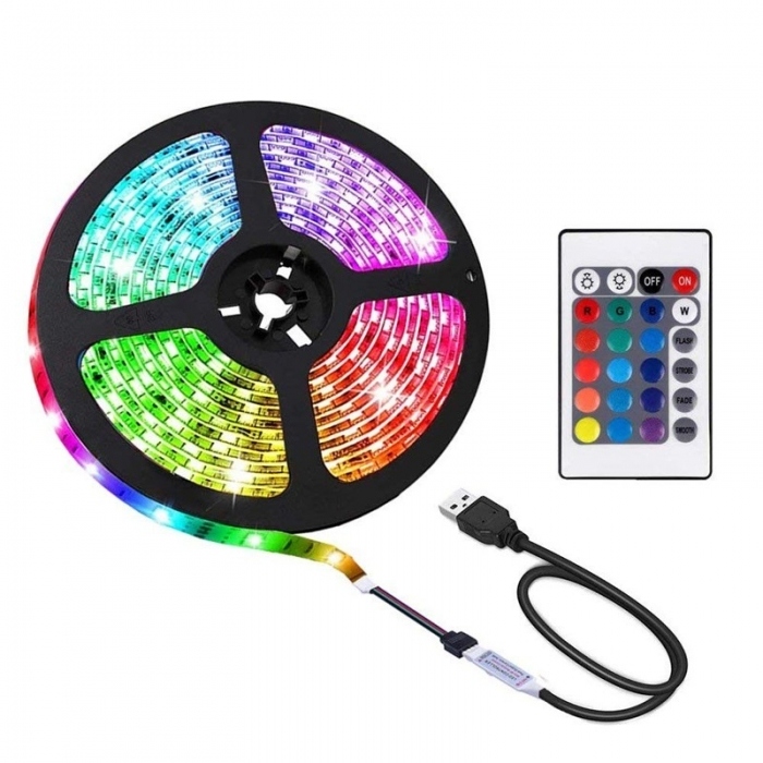 حبل LED بطول 5 متر USB