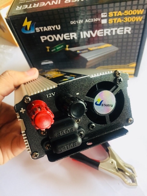 انفيرتر من 12V الى 220V بقوة 500W
