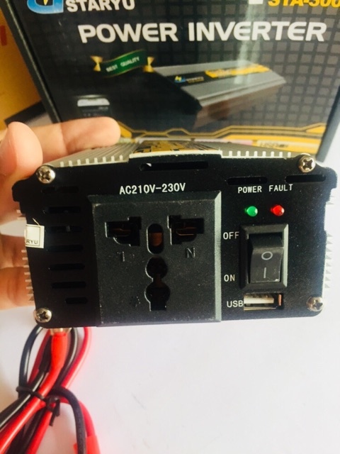 انفيرتر من 12V الى 220V بقوة 500W