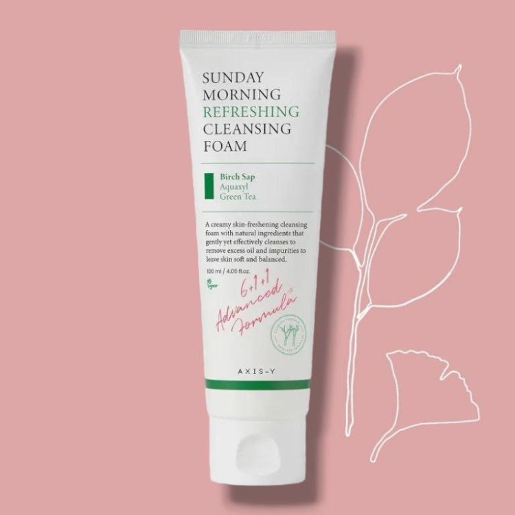 AXIS-Y Sunday Morning Refreshing Cleansing Foam غسول رغوي كوري 