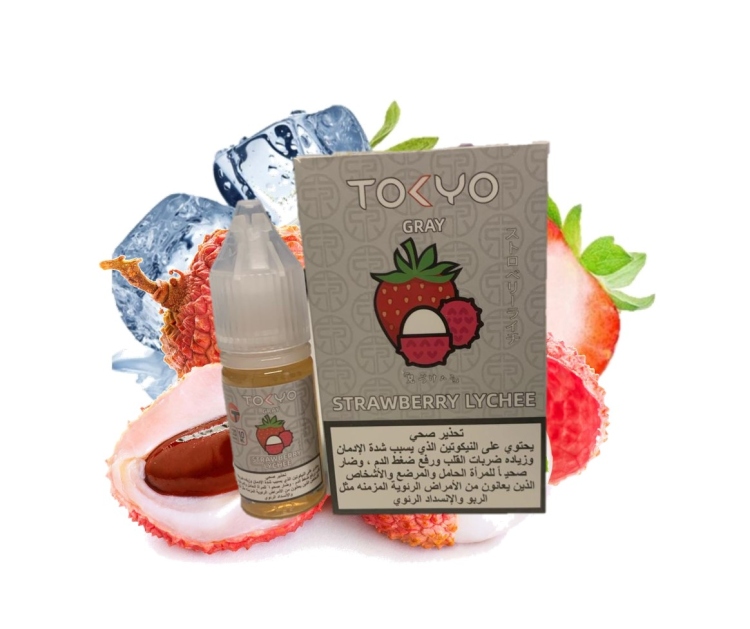 Tokyo Iced Strawberry Lychee Saltnic Vape Juice