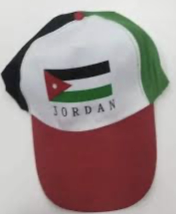 طاقيه علم الاردن 