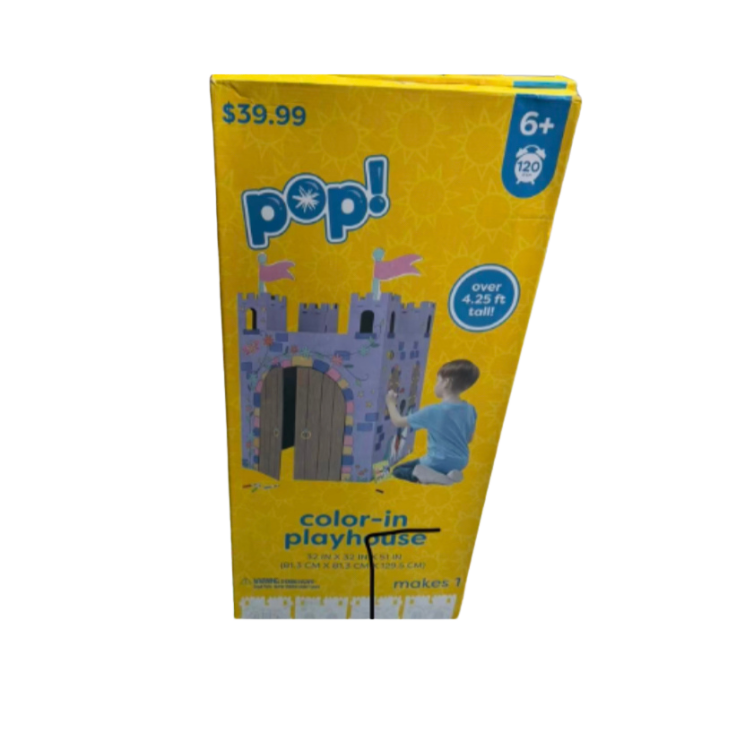 بيت لعب للاطفال قابل للتلوين