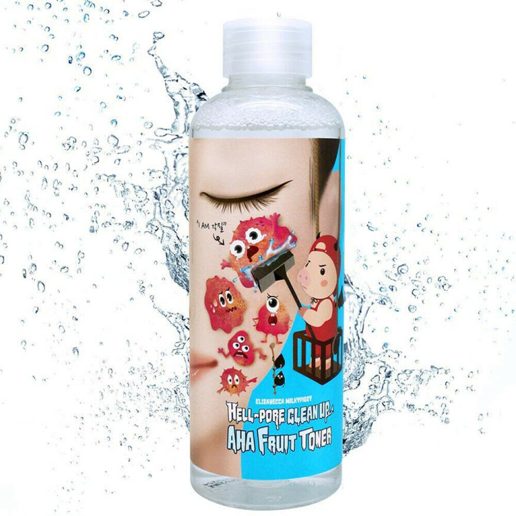 تونر الاحماض من إليزافيكا Elizavecca Pore AHA Fruit Toner 
