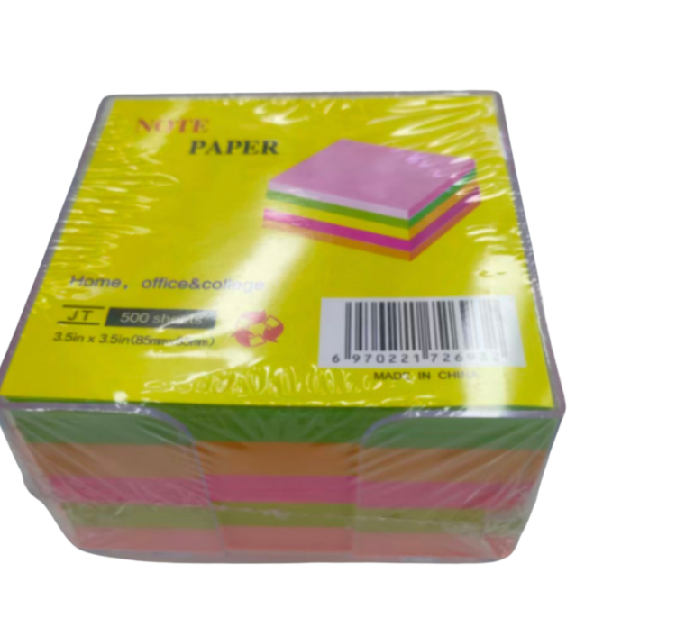 ورق ملاحظات باشكال واحجام مختلفه