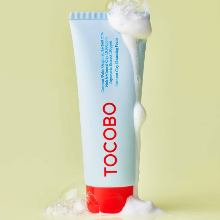 Tocobo coconut clay cleansing foam 