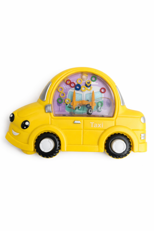 لعبة إدخال الحلقات على شكل سيارة