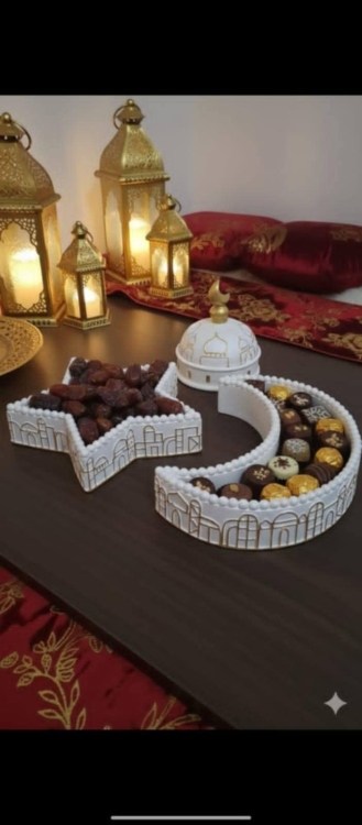 طقم الضيافة مع التمرية 