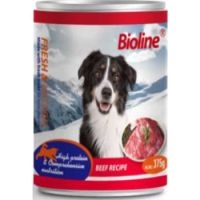 bioline wet food for dogs beef pate