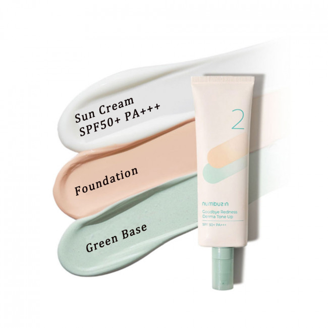 numbuzin - No.2 Goodbye Redness Derma Tone Up  /50ml 