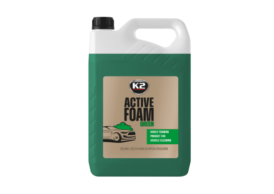 شامبو فوم رغوة لون اخضر لغسيل السيارة K2 ACTIVE FOAM GREEN 5L