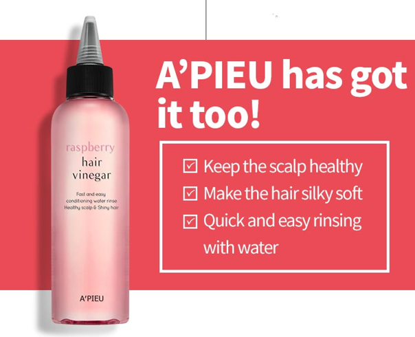 A'PIEU, Raspberry Hair Vinegar