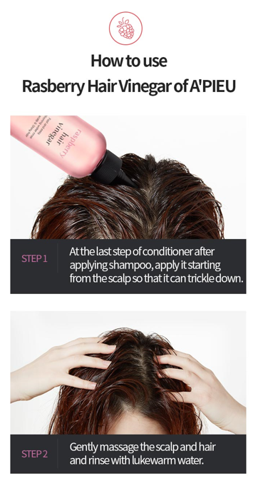 A'PIEU, Raspberry Hair Vinegar