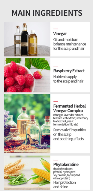 A'PIEU, Raspberry Hair Vinegar