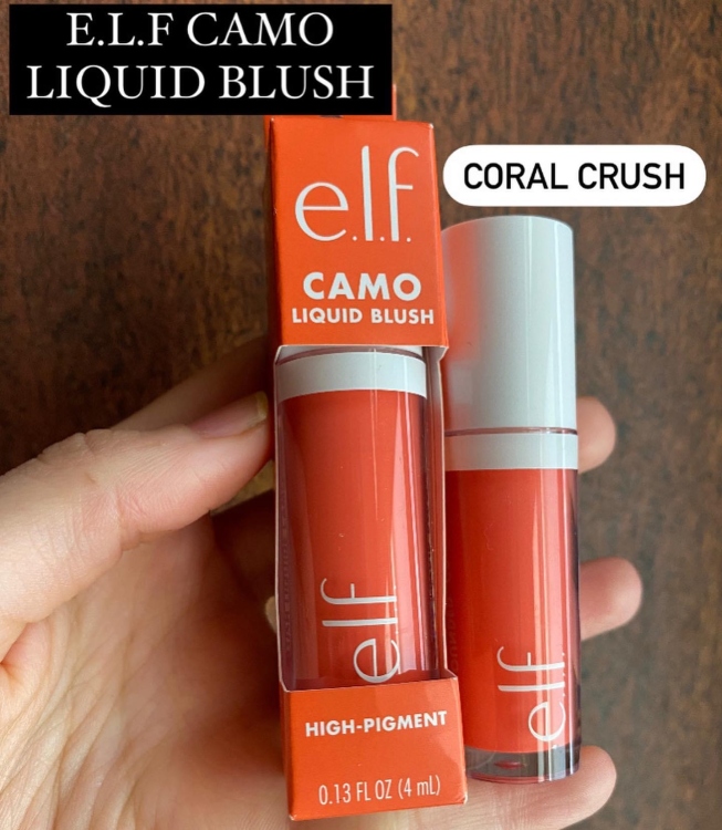 Elf Camo Liquid Blush. بلشر سائل بالوان متعدده من ايلف