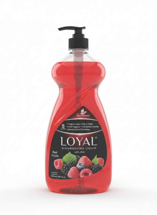 سائل جلي لويال مخصص للاكزيما  برائحة الفرولة