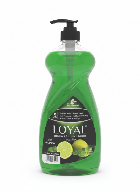 سائل جلي من لويال مخصص لاكزيما برائحة اليمون