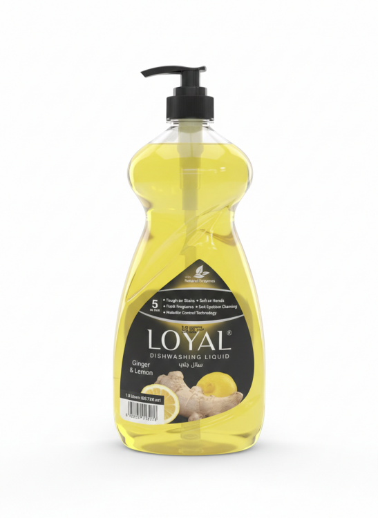 سائل جلي لويال برائحة الزنجبيل والليمون  للاكزيما