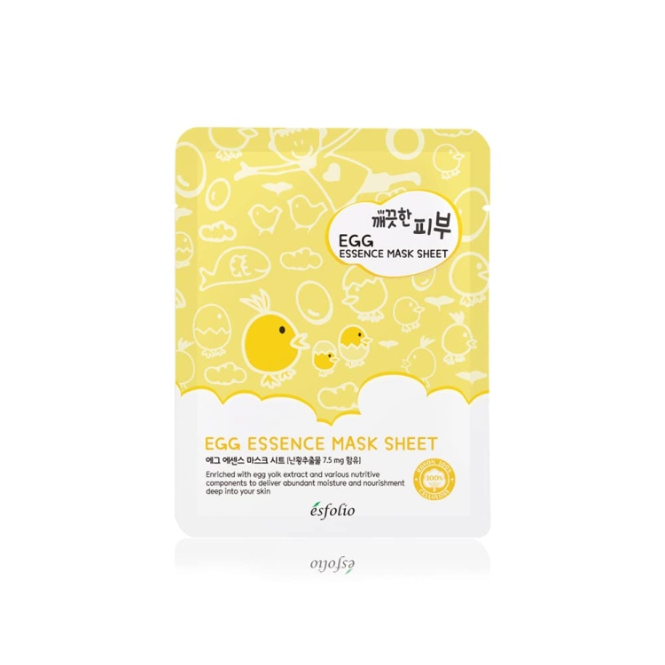 esfolio - Pure Skin Egg Essence Maskماسك البيض الكوري  