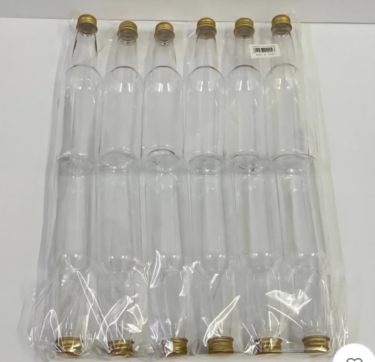 عبوات توزيعات ماء زمزم  10 قطع 100 مل غطاء اسود 