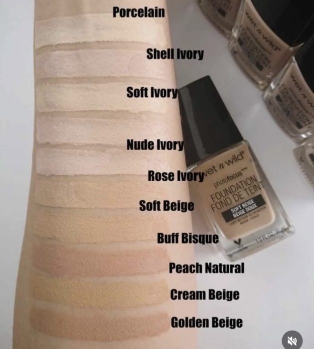 Wet n wild photo focus foundation