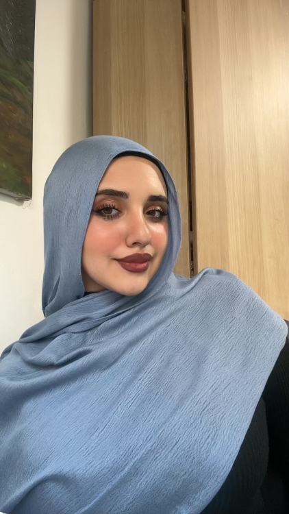 مودال اسفنجي سماوي غامق 