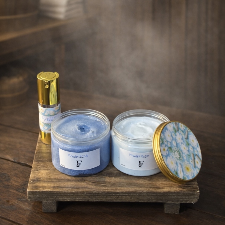 بكج الباودر الثلاثي