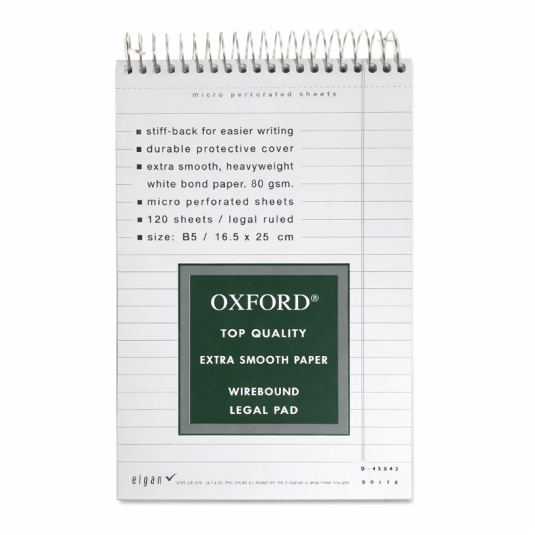 دفتر مذكرات 120 ورقة B5 OXFORD