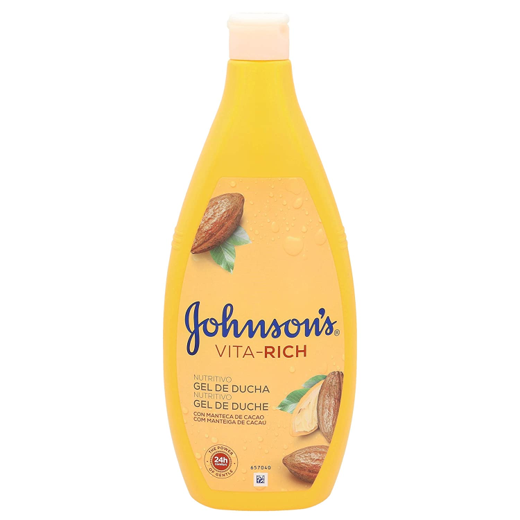 غسول Johnson's Vita-Rich الجسم المغذي باللوز 